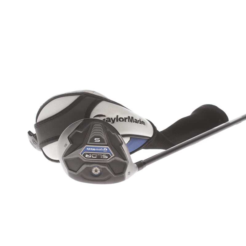 TaylorMade SLDR Graphite Mens Left Hand Fairway 3 Wood 15* Regular - Fujikura 65g