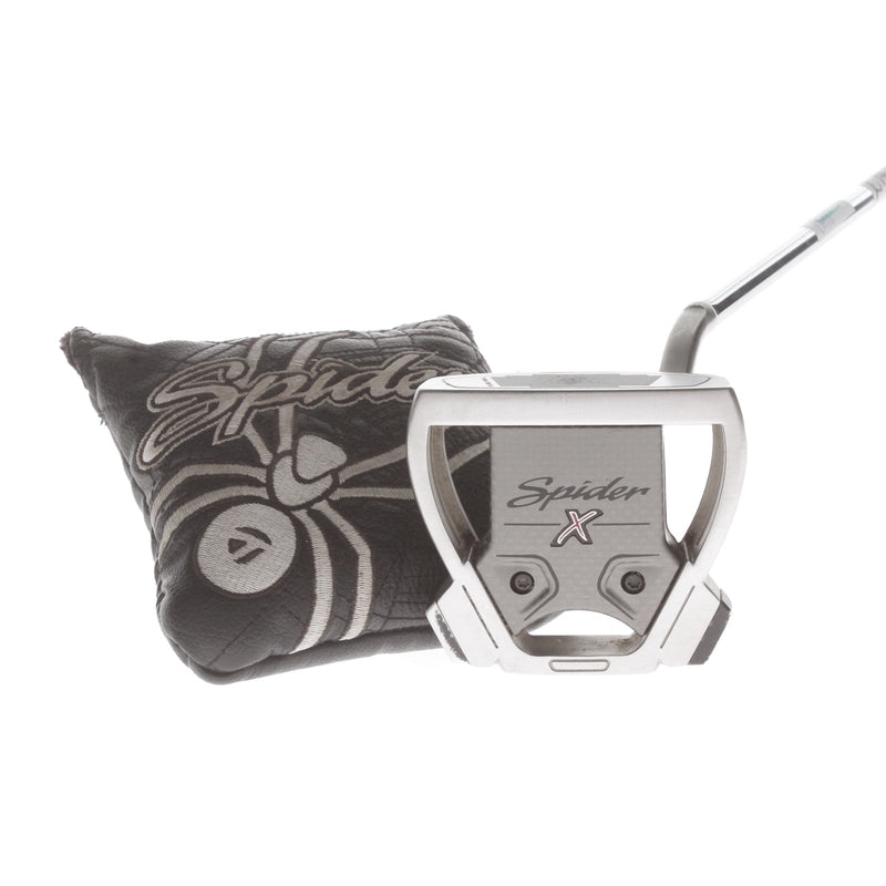 TaylorMade Spider X Mens Right Hand Putter 34" Mallet KBS CT Tour Putter 120 - Lamkin Sink Fit Skinny