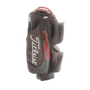 Titleist Stadry Cart Bag - Black/Red