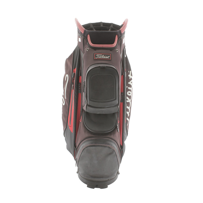 Titleist Stadry Cart Bag - Black/Red