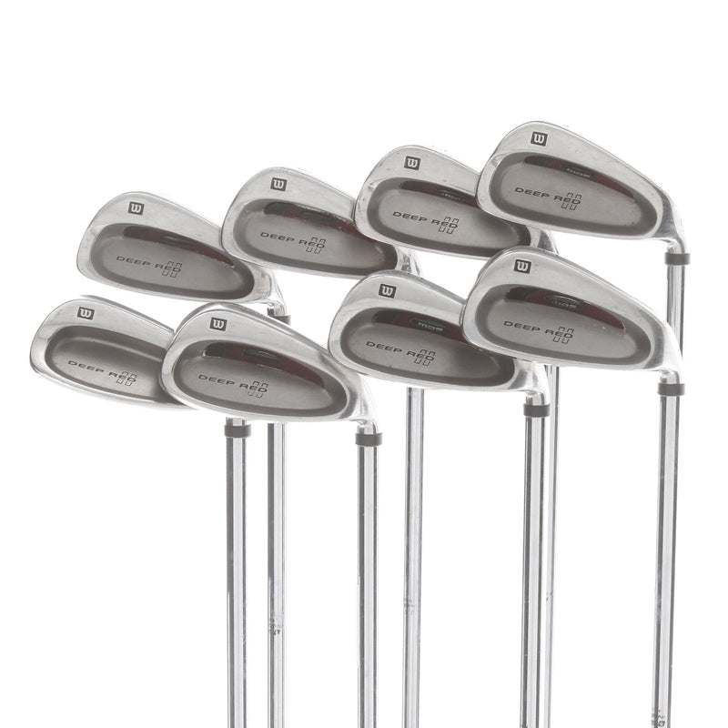 Wilson Dep Red 2 Steel Mens Right Hand Irons 4-SW Regular - Wilson Step Control