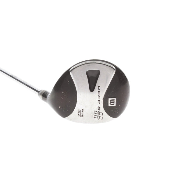 Wilson Staff Deep Red Steel Mens Right Hand Fairway 5 Wood 18* Regular - Dynamic Gold