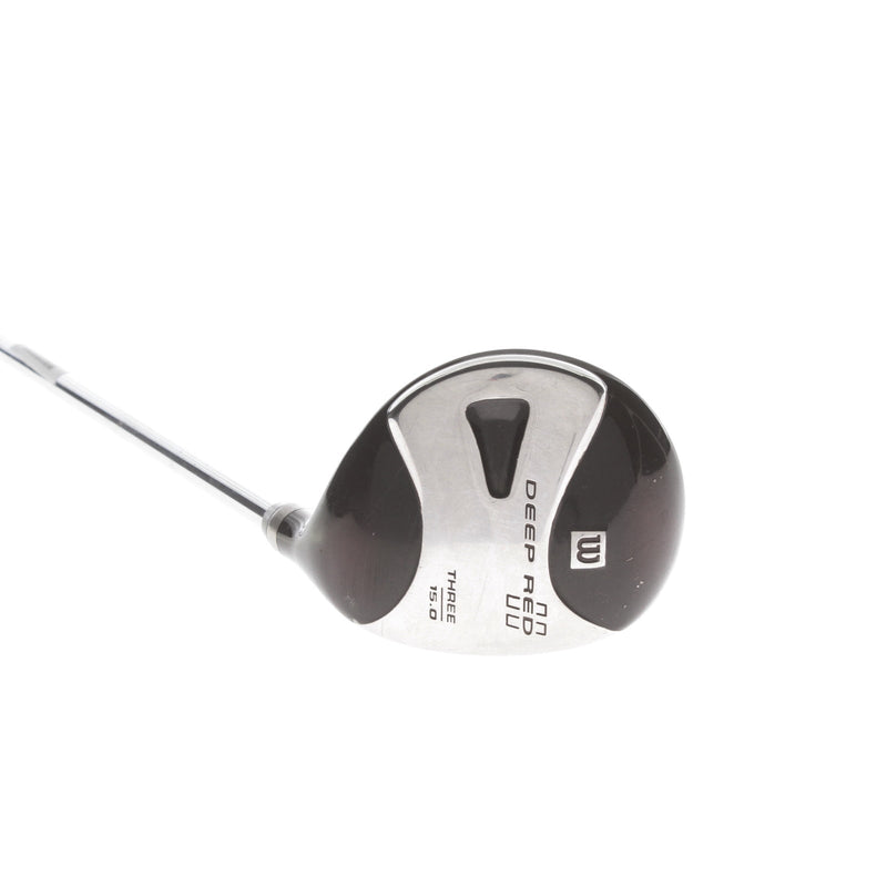 Wilson Staff Deep Red Steel Mens Right Hand Fairway 3 Wood 15* Regular - Dynamic Gold