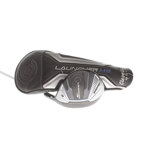 Cleveland Launcher HB Turbo Graphite Mens Right Hand Fairway 3 Wood 15* Regular - Miyazaki