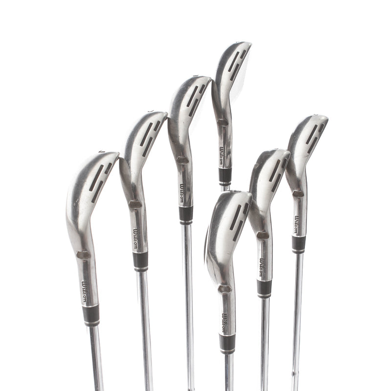 Wilson D9 Steel Mens Right Hand Irons 4-PW Stiff - Dynamic Gold S300