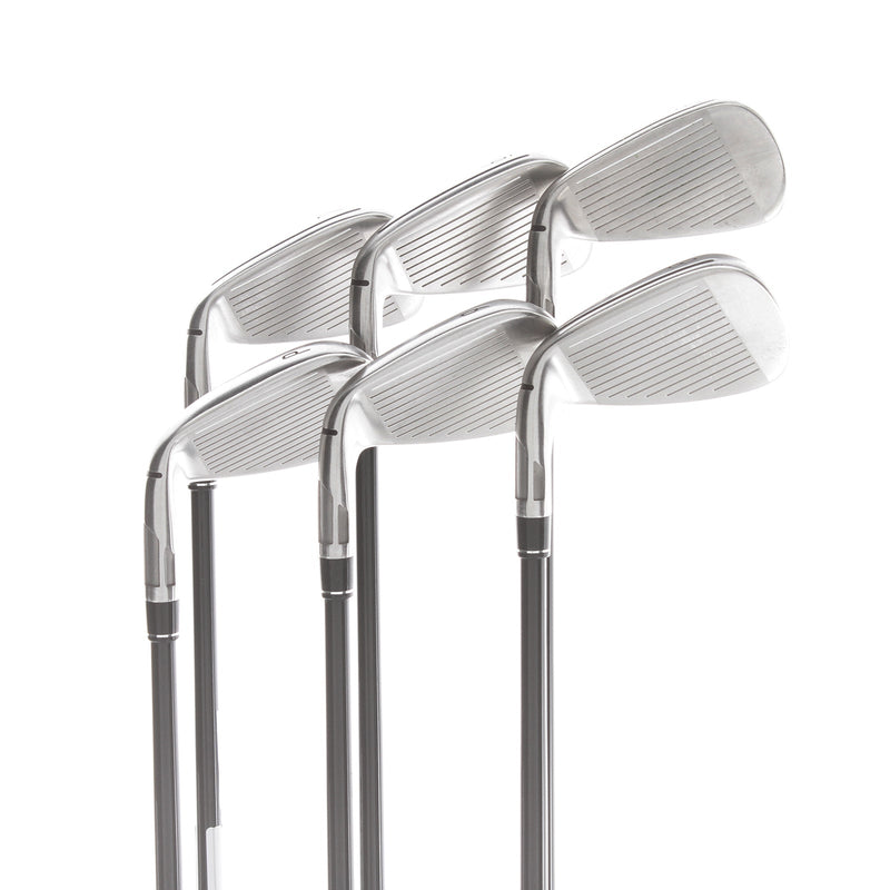 TaylorMade Stealth Graphite Mens Right Hand Irons 5-PW Regular - Fujikura Ventus Red 6-R