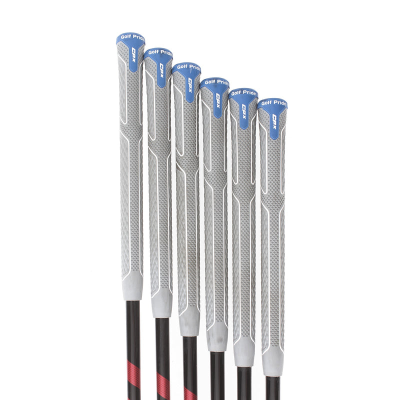 TaylorMade Stealth Graphite Mens Right Hand Irons 5-PW Regular - Fujikura Ventus Red 6-R