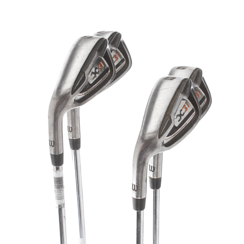 Wilson X-31 Steel Mens Left Hand Irons 6-9 Regular - Wilson