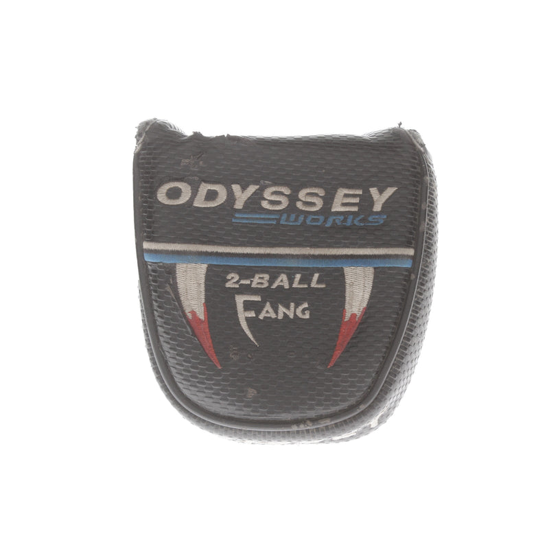 Odyssey Works 2-Ball Fang Mens Right Hand Putter 38" Mallet Odyssey - Super Stroke