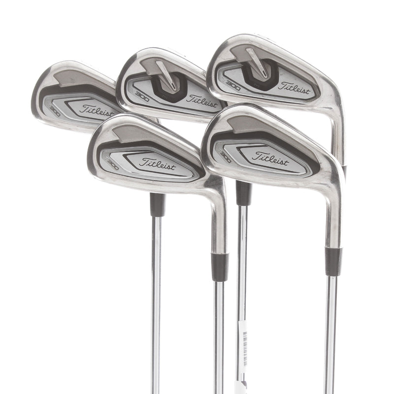 Titleist T300 2019 Steel Mens Right Hand Irons 6-PW Regular - AMT Red R300