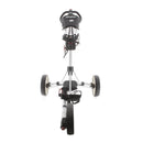 Clicgear 3.5+ 3-Wheel Push/Pull Trolley - Black/White