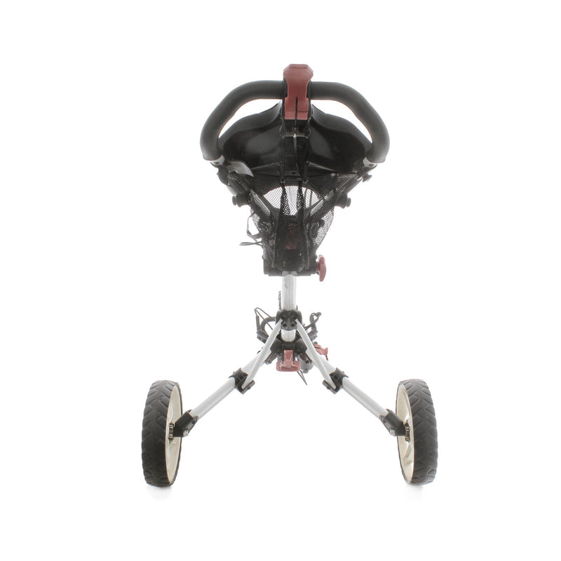 Clicgear 3.5+ 3-Wheel Push/Pull Trolley - Black/White