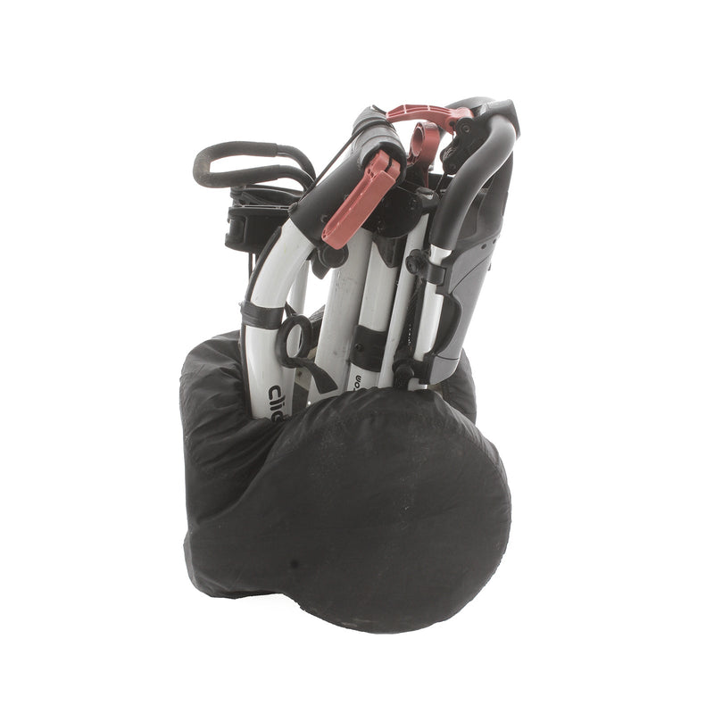 Clicgear 3.5+ 3-Wheel Push/Pull Trolley - Black/White