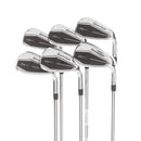 TaylorMade Qi Steel Mens Right Hand Irons 5-PW Regular - KBS Max 85