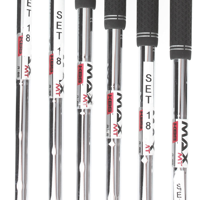 TaylorMade Qi Steel Mens Right Hand Irons 5-PW Regular - KBS Max 85