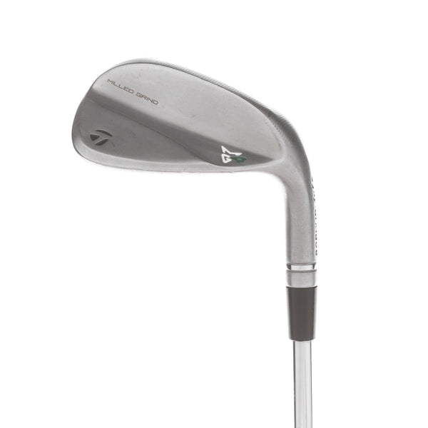 TaylorMade Milled Grind 4 Steel Mens Right Hand Gap Wedge 48* 9 Bounce Stiff - Project X Rifle 6.0