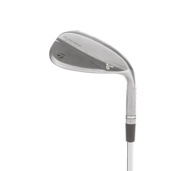 TaylorMade Milled Grind 4 Steel Mens Right Hand Lob Wedge 60* 10 Bounce Stiff - KBS Tour