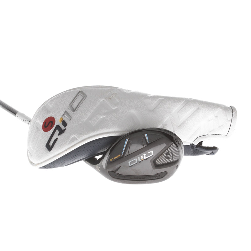 TaylorMade Qi10 Graphite Mens Right Hand 4 Hybrid 22* Stiff - Fujikura Ventus TR 7-S