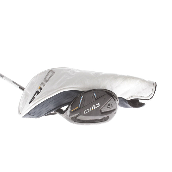 TaylorMade Qi10 Graphite Mens Right Hand 4 Hybrid 22* Stiff - Fujikura Ventus TR 7-S