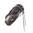 Wilson Deep Red Stand Bag - Black/Red