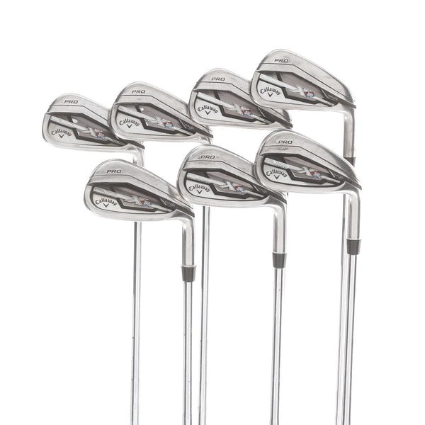 Callaway XR Pro Steel Mens Right Hand Irons 4-PW Stiff - KBS Tour-V