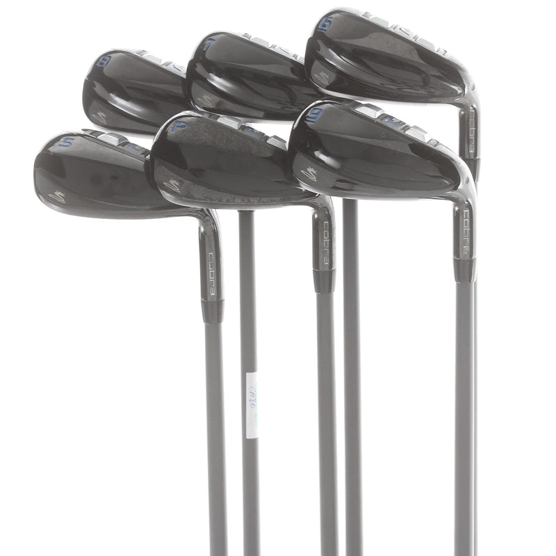 Cobra T-Rail Graphite Mens Right Hand Irons 5-PW Lite - Cobra UltraLite 45g