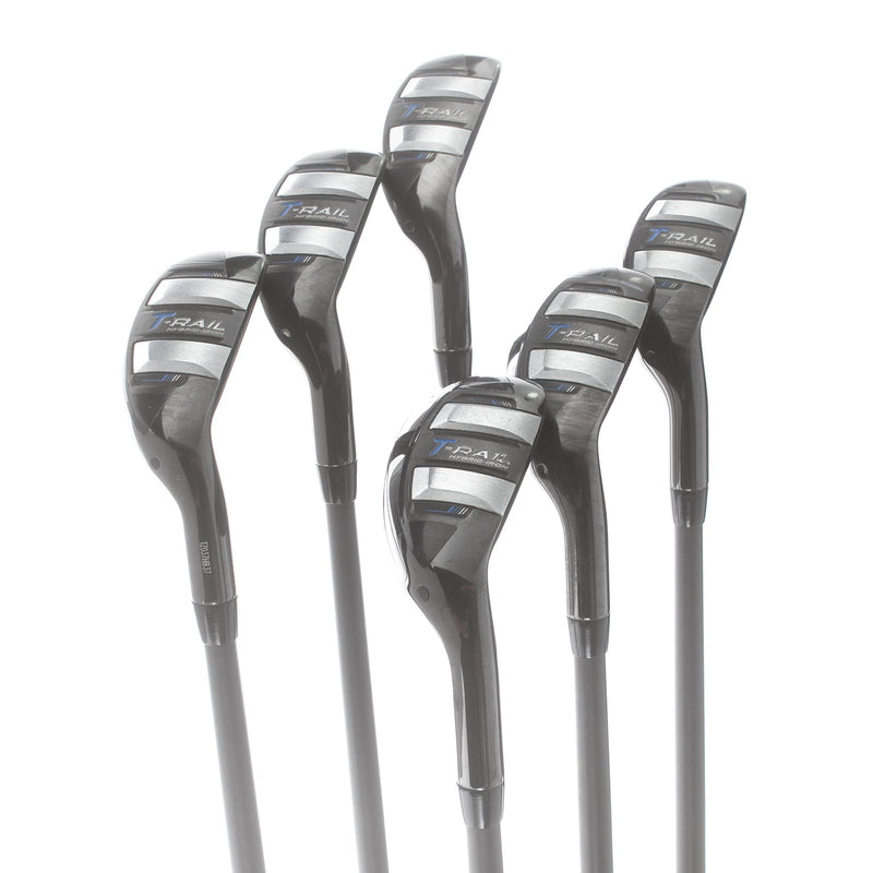 Cobra T-Rail Graphite Mens Right Hand Irons 5-PW Lite - Cobra UltraLite 45g