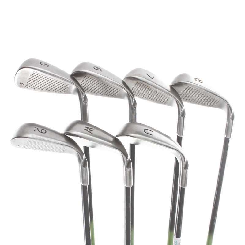 Ping Rapture V2 Graphite Mens Left Hand Irons 5-UW 3* Upright Regular - Ping TFC 939