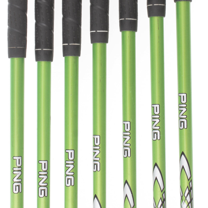 Ping Rapture V2 Graphite Mens Left Hand Irons 5-UW 3* Upright Regular - Ping TFC 939