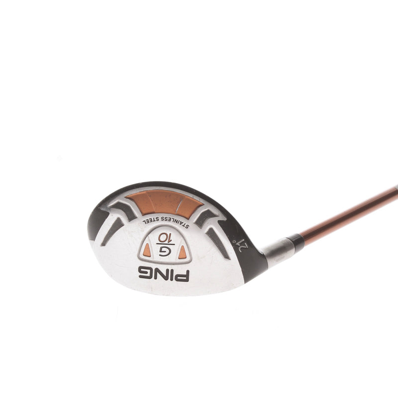 Ping G10 Graphite Mens Left Hand 3 Hybrid 21* Regular - Ping TFC 129