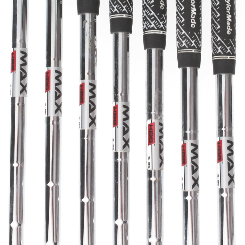 TaylorMade Sim Max OS Steel Mens Right Hand Irons 5-AW Stiff - KBS Max 85