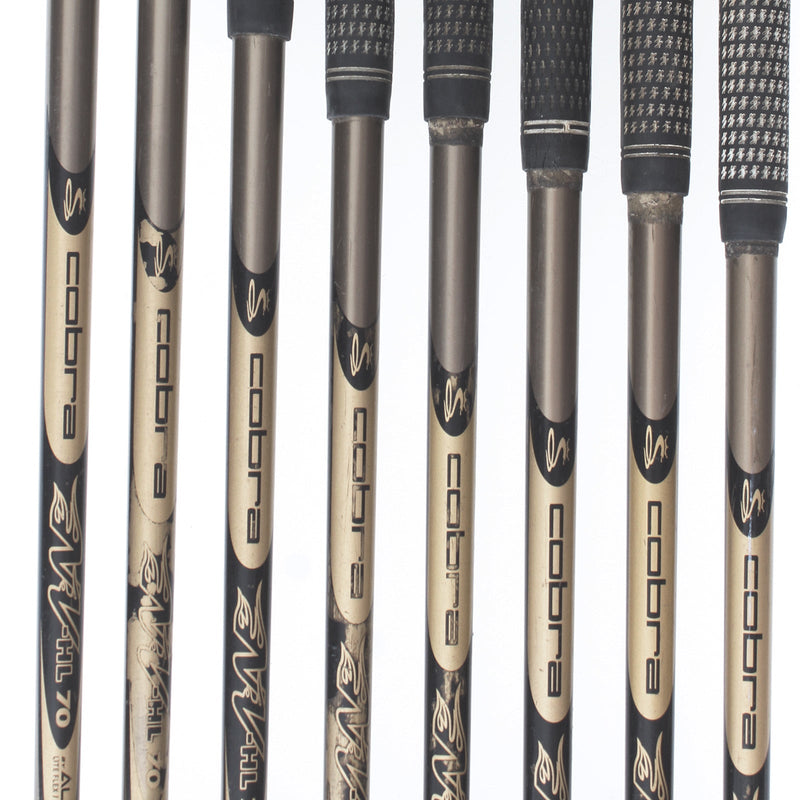 Cobra King 3100 I/H Graphite Mens Right Hand Irons 5-SW Lite - Aldla NV HL 70