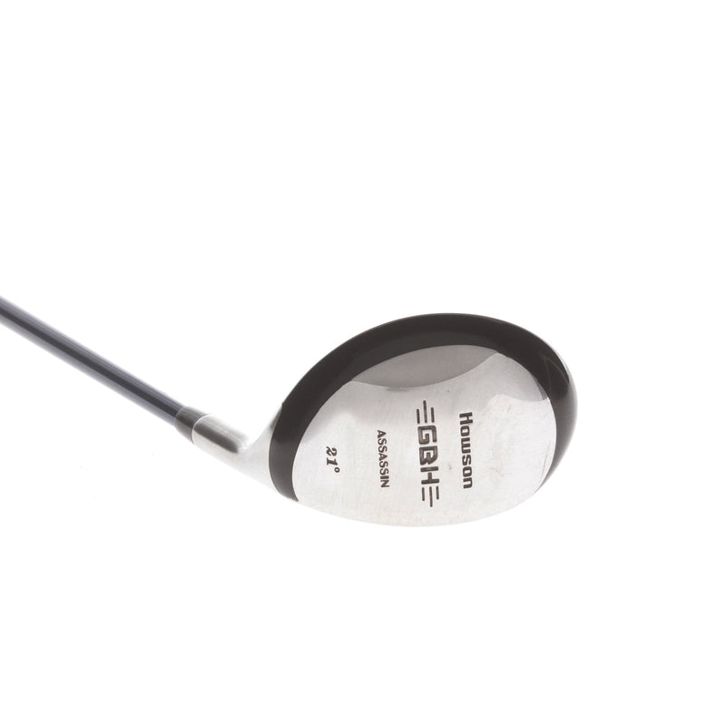 Howson GBH Assassin Graphite Mens Right Hand 3 Hybrid 21* Regular - Howson GBH