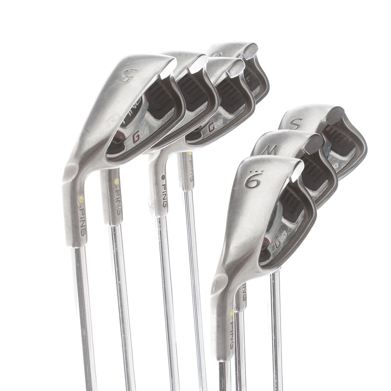 Ping G20 Steel Mens Left Hand Irons 5-SW 1.5* Upright Regular - Ping CFS