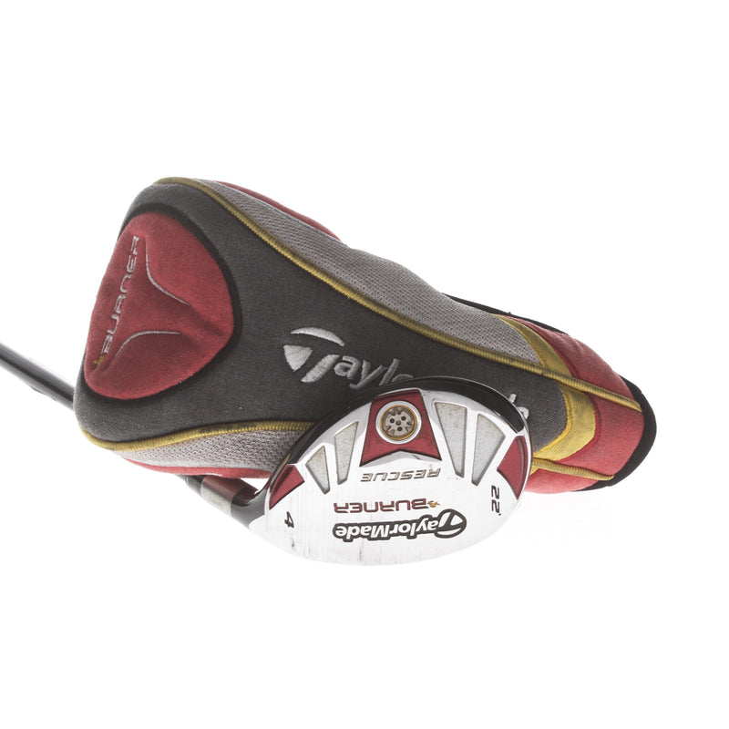 TaylorMade Burner Graphite Mens Right Hand 4 Hybrid 22* Regular - REAX 65