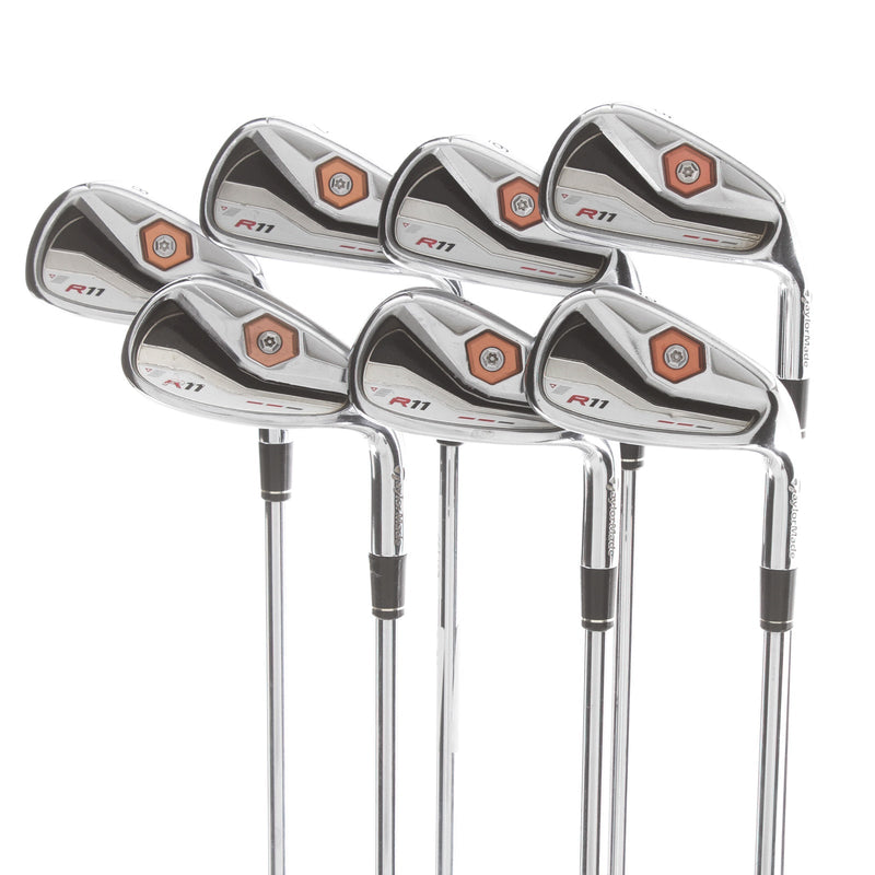 TaylorMade R11 Steel Mens Right Hand Irons 5-SW Regular - KBS 90