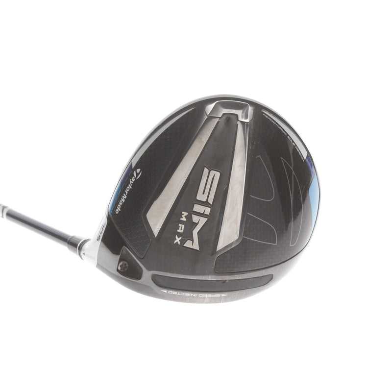 TaylorMade Sim Max Graphite Mens Right Hand Driver 10.5* Stiff - Ventus Blue 6-S