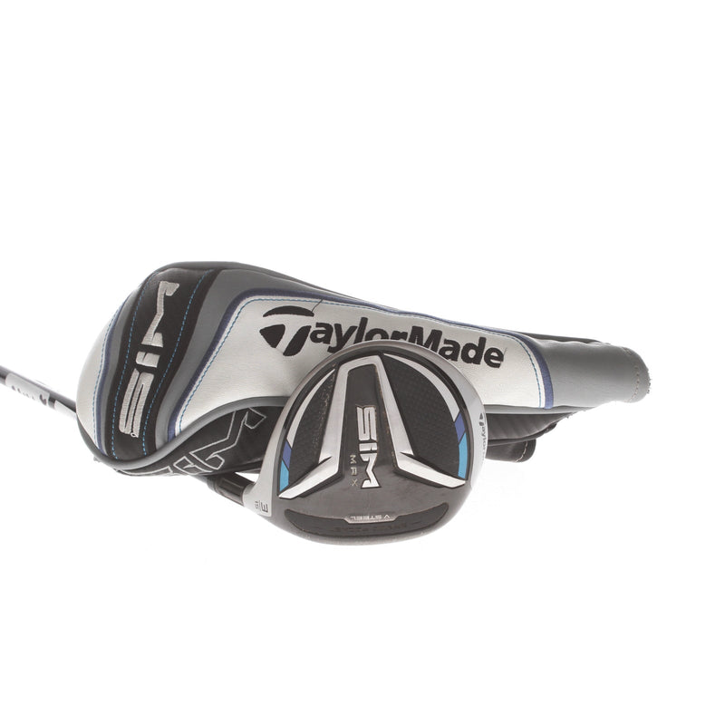 TaylorMade Sim Max Graphite Mens Right Hand Fairway 3 Wood 15* Stiff - Ventus Blue FW 6-S