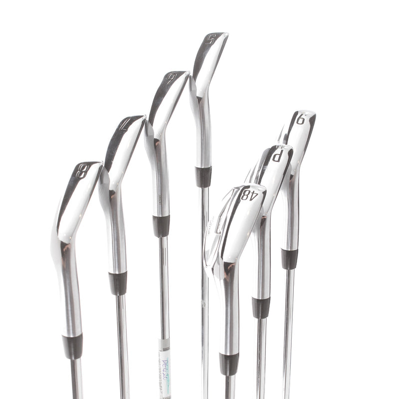 Titleist T200 2021 Steel Mens Right Hand Irons 5-GW Stiff - True Temper AMT Black S300