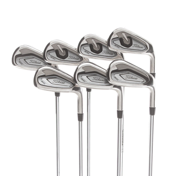 Titlesit T300 Steel Mens Right Hand Irons 5-GW Regular - True Temper AMT Red R300