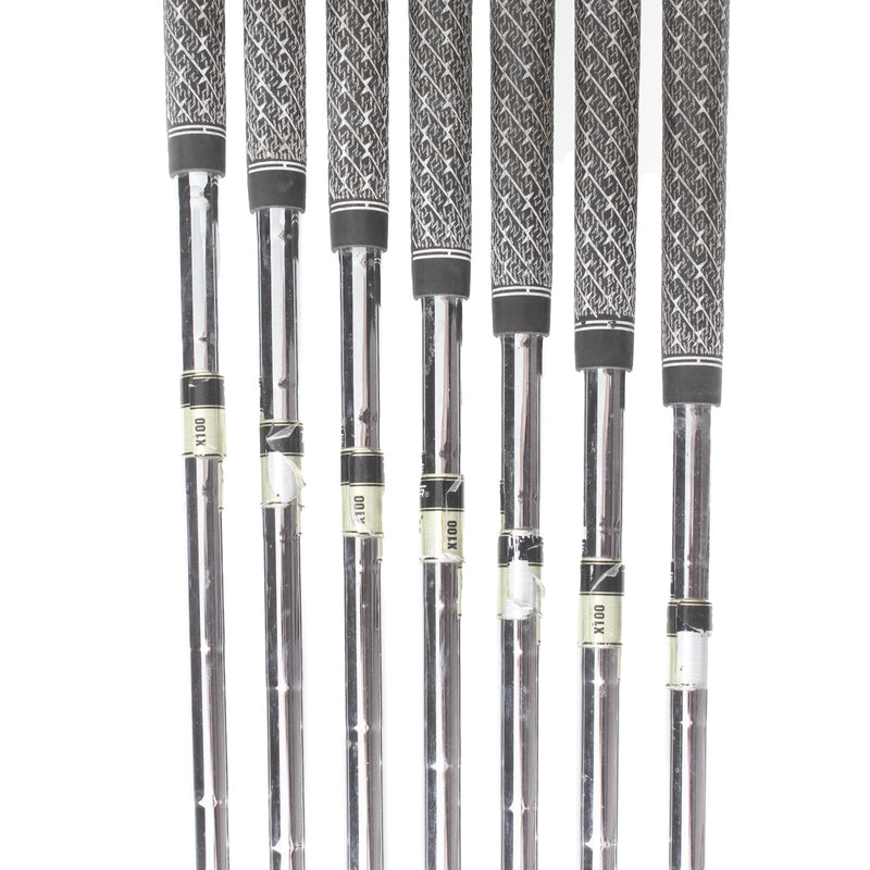 TaylorMade PSi Tour Steel Mens Right Hand Irons 3-9 Extra Stiff - Dynamic Gold X100