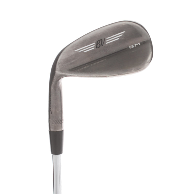 Titleist Vokey SM9 Steel Mens Left Hand Pitching Wedge 46* 10 Bounce F Grind Tour Extra Stiff - Project X Rifle 7.0