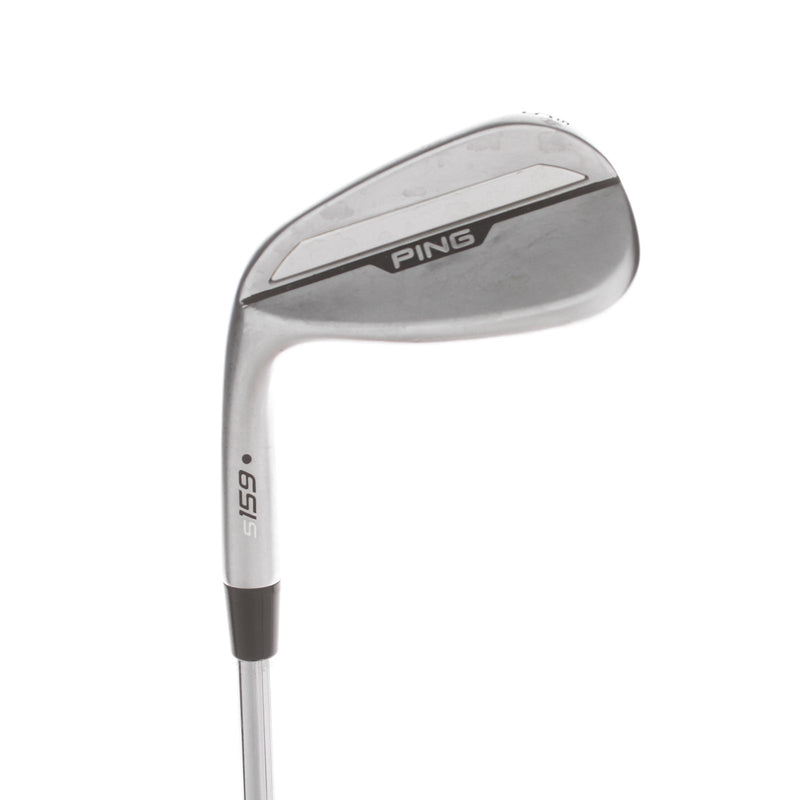 Ping S159 Steel Mens Left Hand Gap Wedge Black Dot 50* 12 Bounce S Grind Tour Extra Stiff - Project X Rifle 7.0