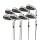 TaylorMade Qi Steel Mens Right Hand Irons 5-SW+AW Regular - KBS Max 85