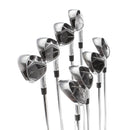 TaylorMade Qi Steel Mens Right Hand Irons 5-SW+AW Regular - KBS Max 85