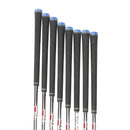 TaylorMade Qi Steel Mens Right Hand Irons 5-SW+AW Regular - KBS Max 85