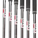 TaylorMade Qi Steel Mens Right Hand Irons 5-PW Regular - KBS Max 85