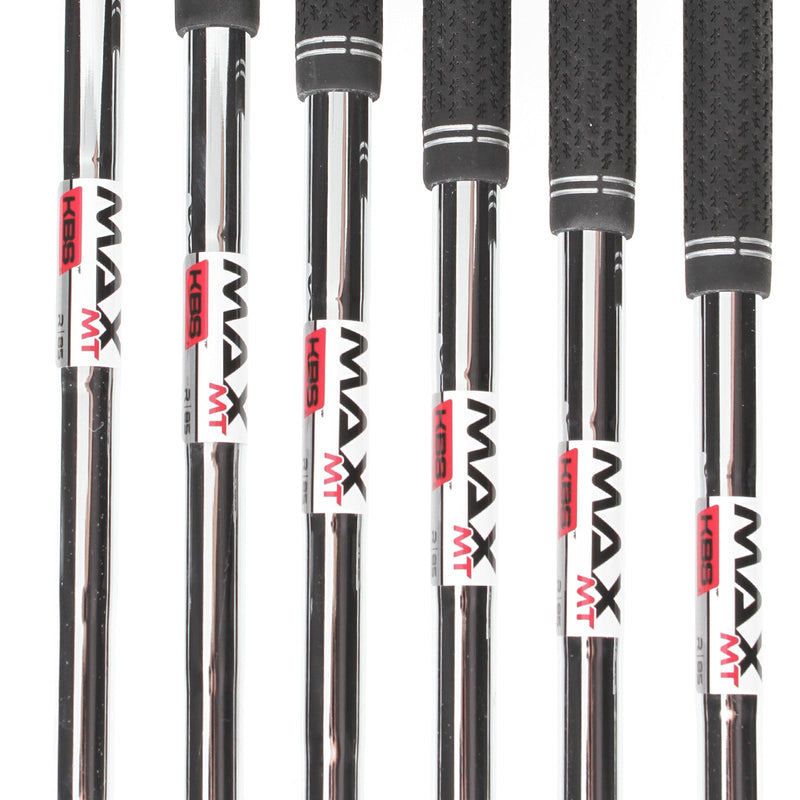 TaylorMade Qi Steel Mens Right Hand Irons 5-PW Regular - KBS Max 85