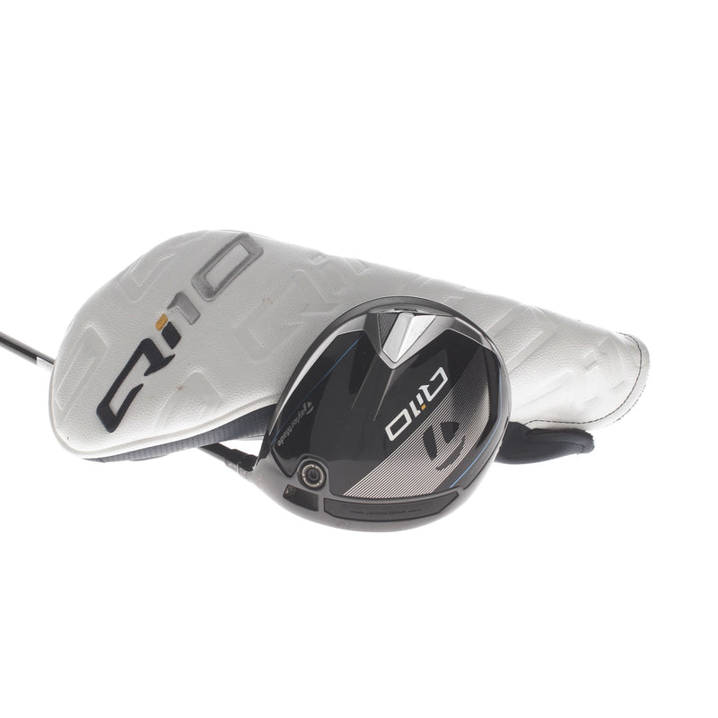 TaylorMade Qi10 Graphite Mens Right Hand Driver 9* Extra Stiff - HZRDUS Smoke Blue RDX 60g 6.5
