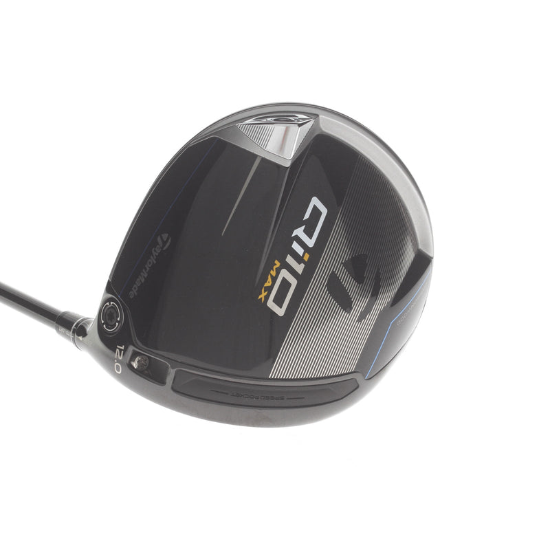 TaylorMade Qi10 Max Graphite Mens Right Hand Driver 12* Senior - Fujikura Ventus TR 5-A